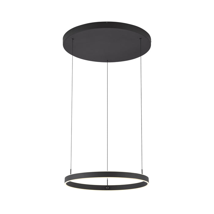 QAZQA Design hanglamp zwart 3-staps dimbaar easylift - Titmus