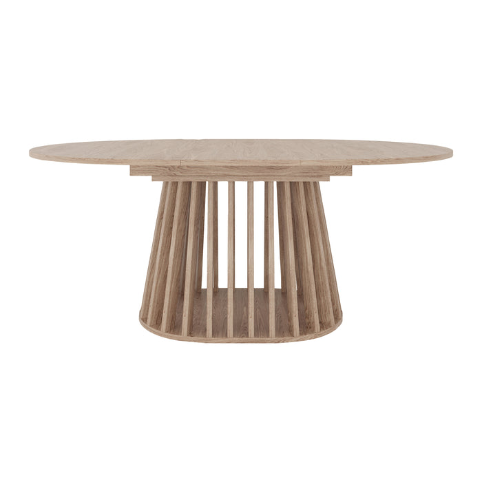 by fonQ Strik Eettafel Uitschuifbaar - 120/144 x 120 cm