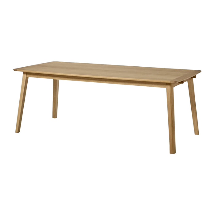 by fonQ Cava Eettafel Uitschuifbaar - B 200 cm - Eiken