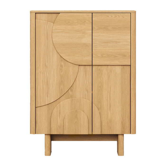 by fonQ Brikk Wandkast - Eiken / Naturel