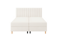 by fonQ Pazara Boxspring met Opbergruimte 180 x 200 cm - Ivoor / Naturel