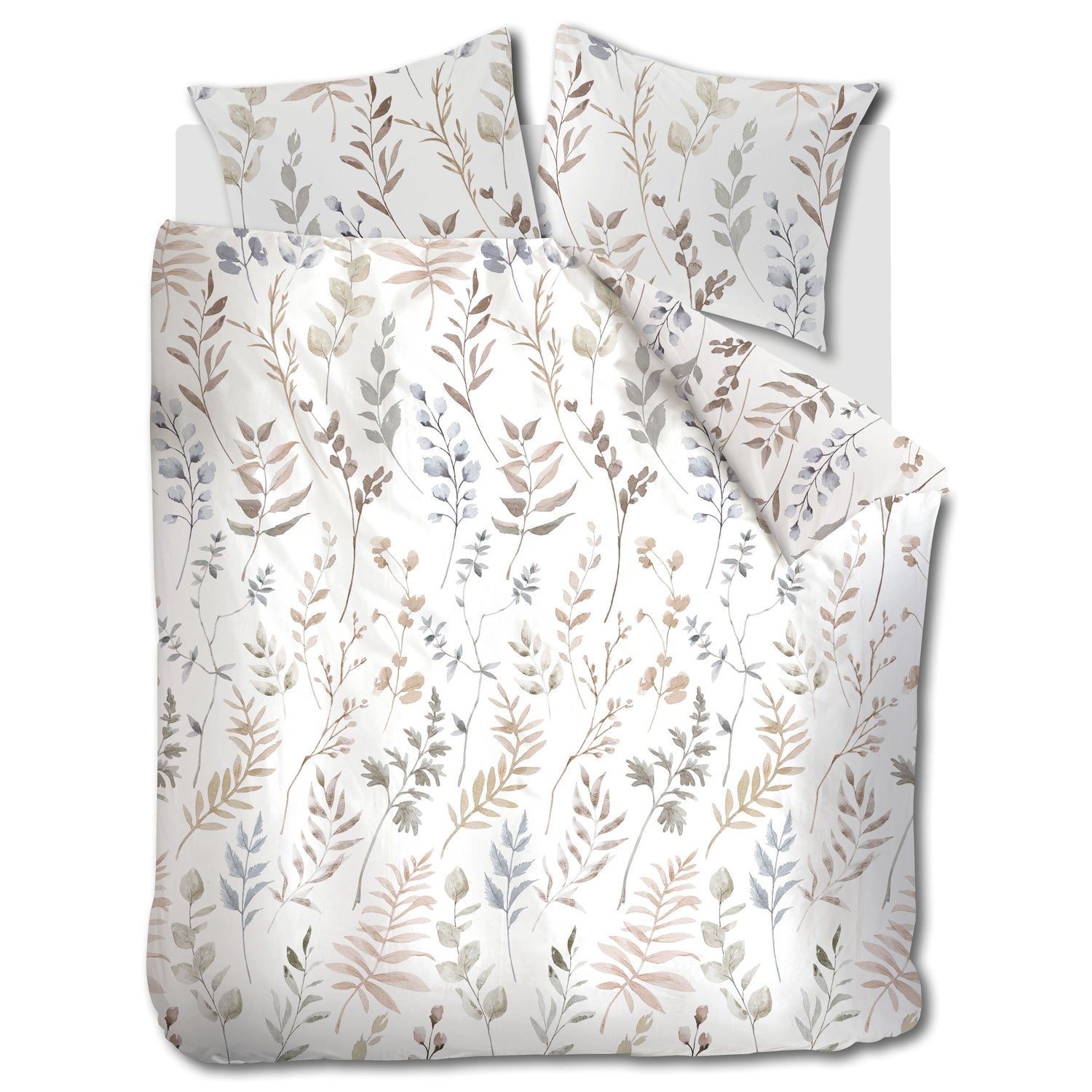 Ariadne at Home Twigs Dekbedovertrek 240 x  200/220 cm - Wit