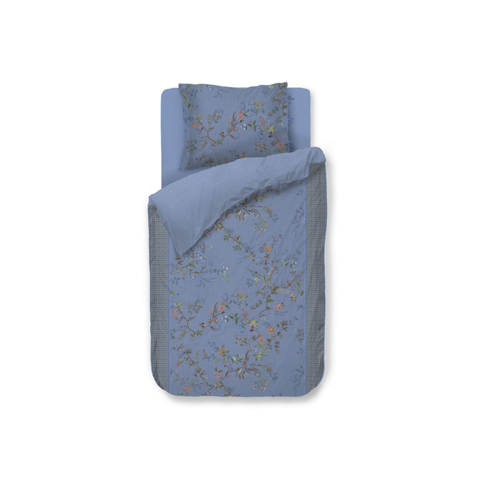 Pip Studio Bustani  Dekbedovertrek 140 x  200/220 cm - Blauw