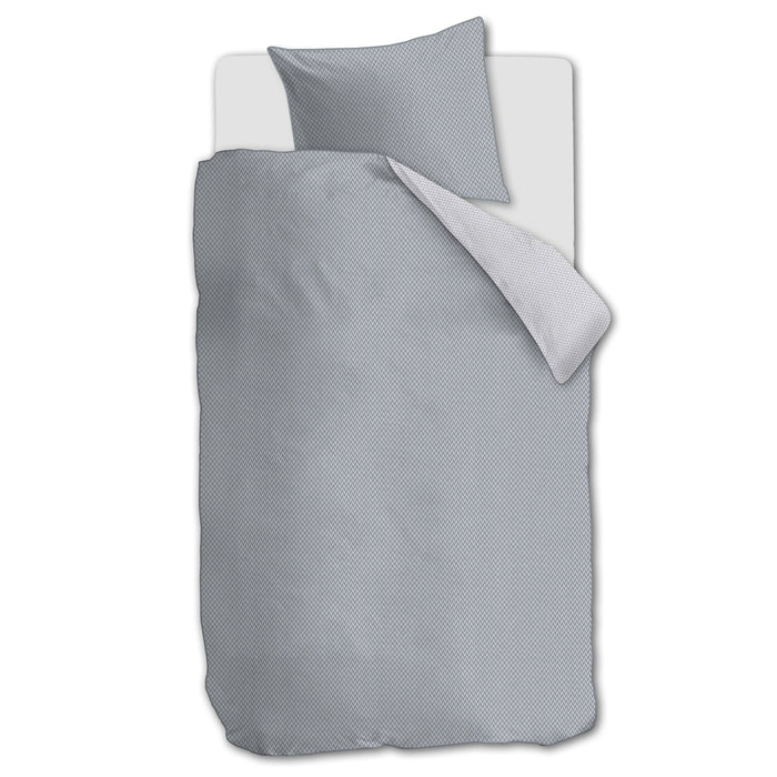 Rivièra Maison Emery Dekbedovertrek 140 x 200/220 cm - Blauwgrijs