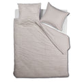 Rivièra Maison Furry Stripes Dekbedovertrek 240 x 200/220 cm - Gebroken Wit