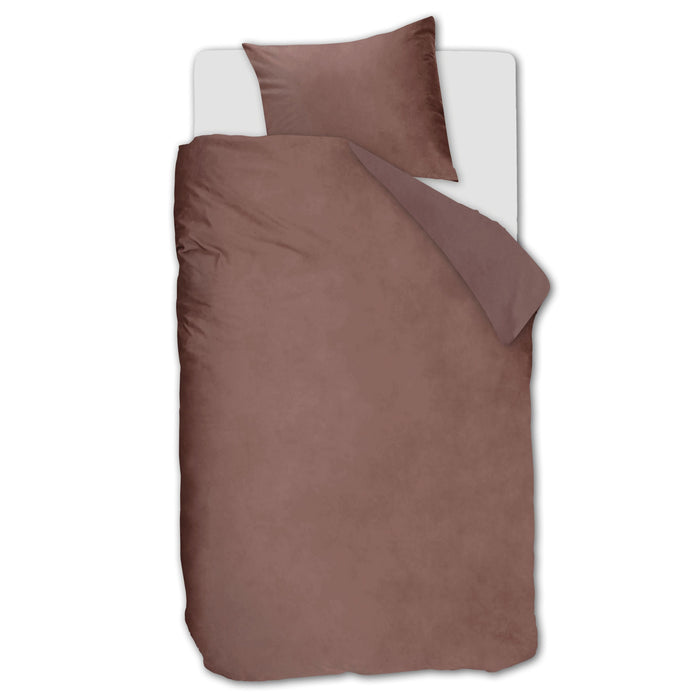 Ambiante Velvety Dekbedovertrek 140 x 200/220 cm - Roze
