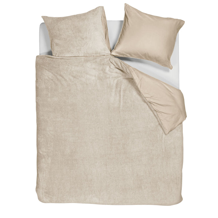 Ambiante Plush Dekbedovertrek 240 x 200/220 cm - Zand