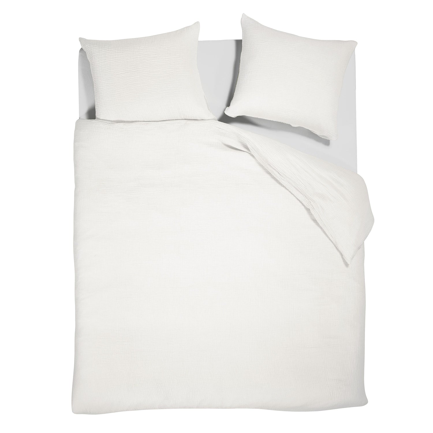 vtwonen Gentle Embrace Dekbedovertrek 240 x 200/220 cm - Wit