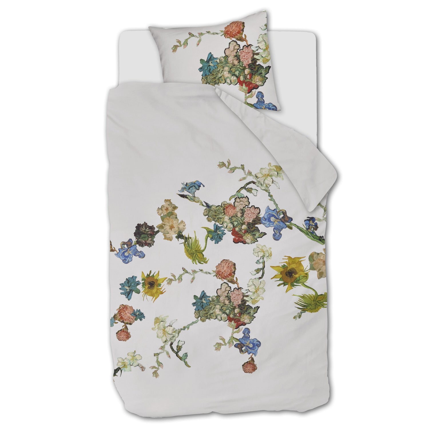 Beddinghouse x Van Gogh Museum Guirlande des Fleurs Dekbedovertrek 140 x 200/220 cm - Zand