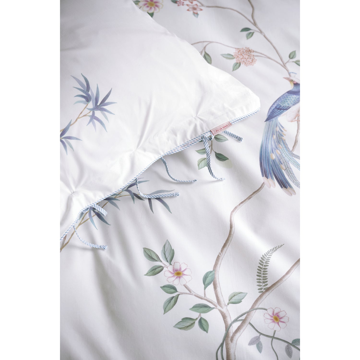 Pip Studio Bamboo Blossom  Dekbedovertrek 200 x  200/220 cm - Wit