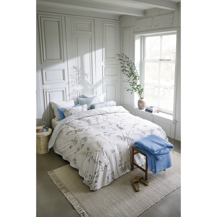 Pip Studio Bamboo Blossom  Dekbedovertrek 140 x  200/220 cm - Wit