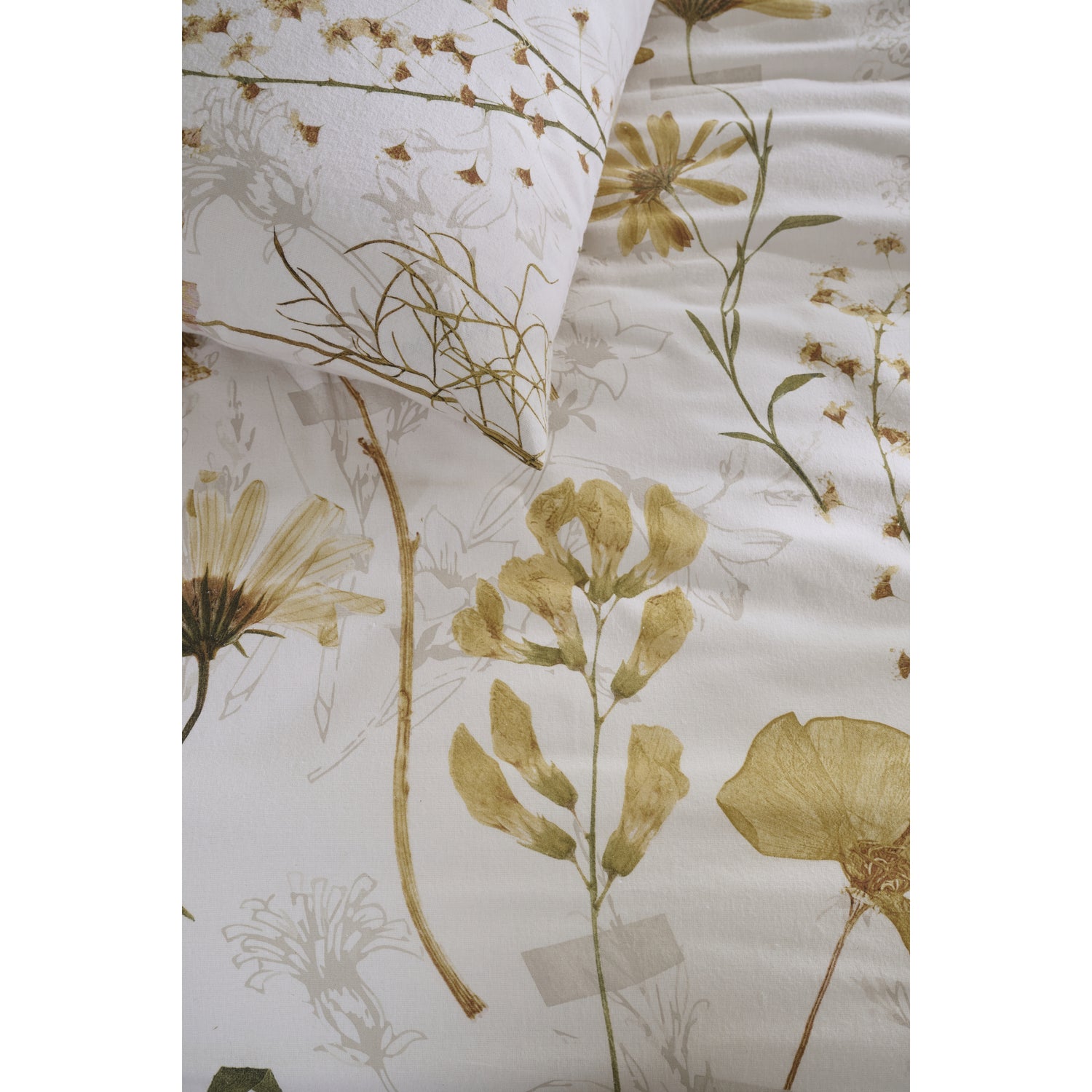 Ariadne at Home Blow  Dekbedovertrek 200 x  200/220 cm - Gebroken Wit