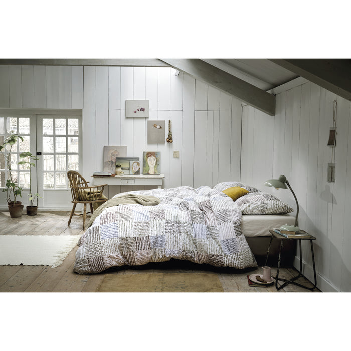 Ariadne at Home Patches  Dekbedovertrek 140 x  200/220 cm - Naturel