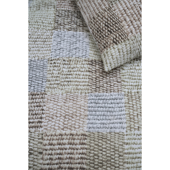 Ariadne at Home Patches  Dekbedovertrek 140 x  200/220 cm - Naturel