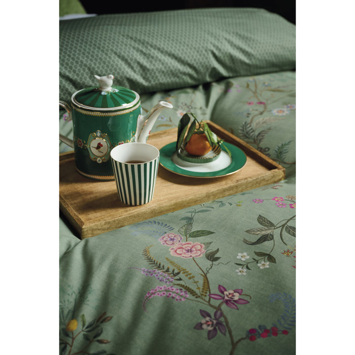 Pip Studio Bustani  Dekbedovertrek 140 x  200/220 cm - Groen