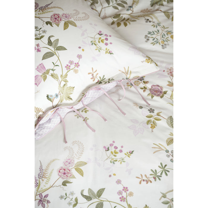 Pip Studio Bustani Dekbedovertrek 240 x  200/220 cm - Wit