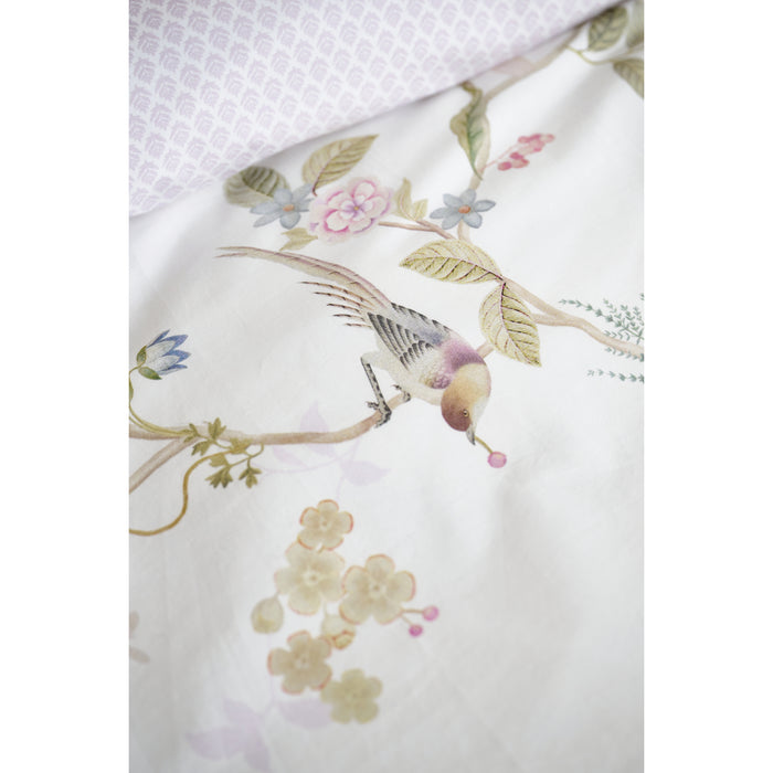 Pip Studio Bustani  Dekbedovertrek 140 x  200/220 cm - Wit