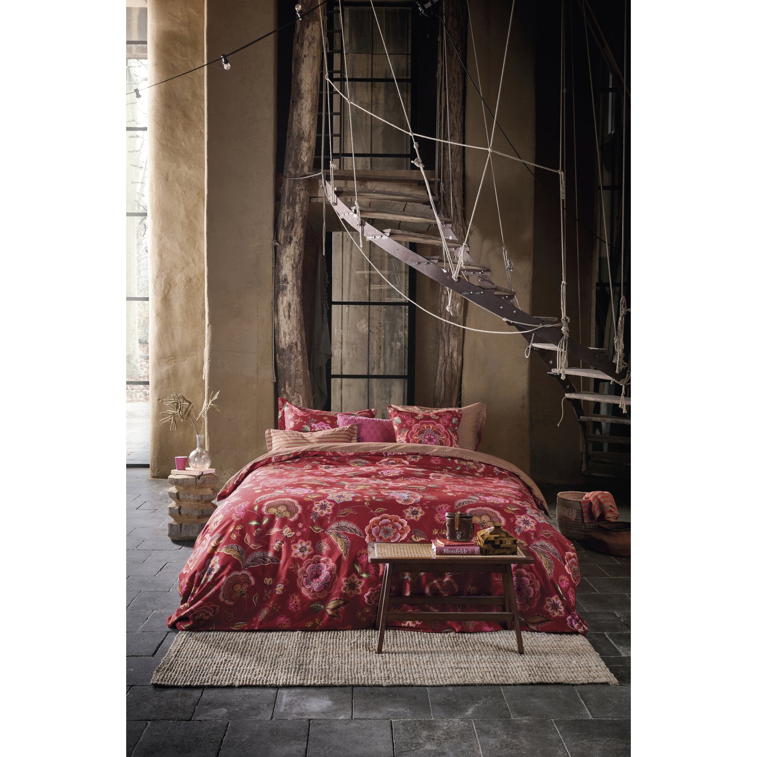 Pip Studio Matata  Dekbedovertrek 200 x  200/220 cm - Rood