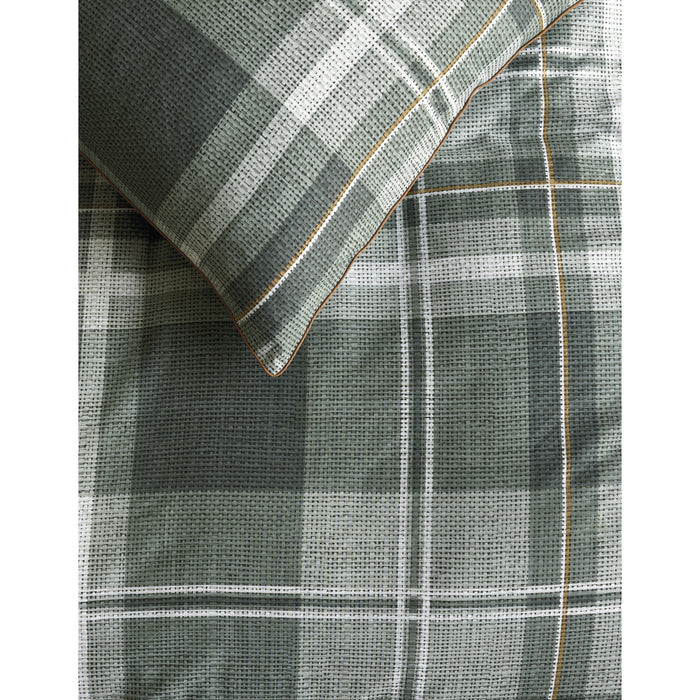Rivièra Maison Tartan Check Dekbedovertrek 140 x 200/220 cm - Groen