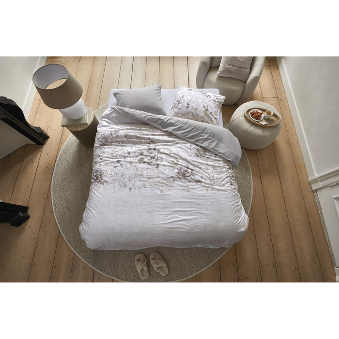 Rivièra Maison Bernice Dekbedovertrek 200 x 200/220 cm - Naturel