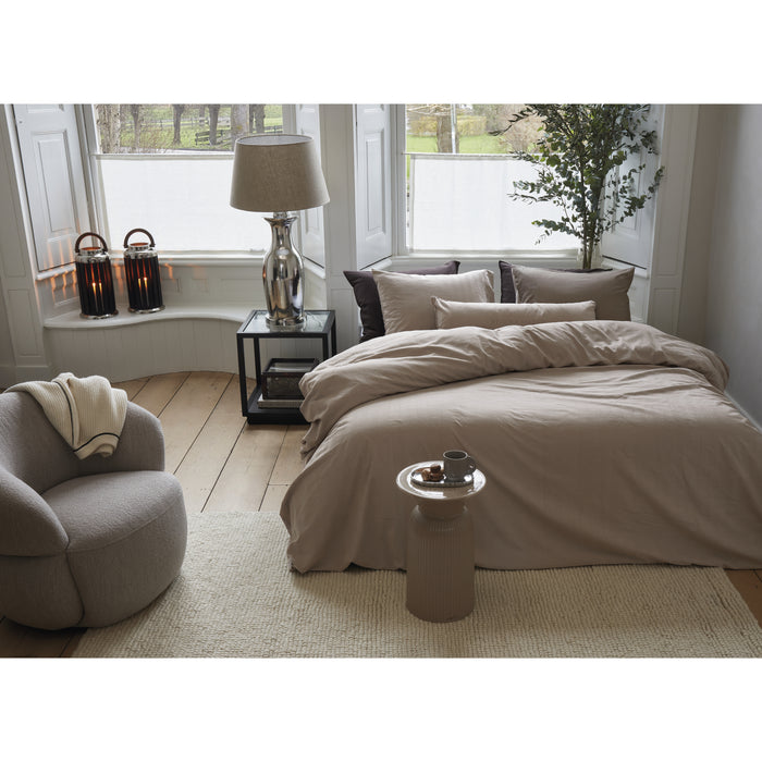 Rivièra Maison Connor Dekbedovertrek 240 x 200/220 cm - Zand