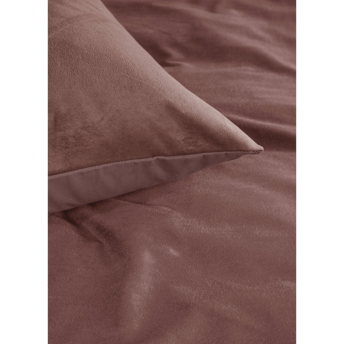 Ambiante Velvety Dekbedovertrek 240 x 200/220 cm - Roze