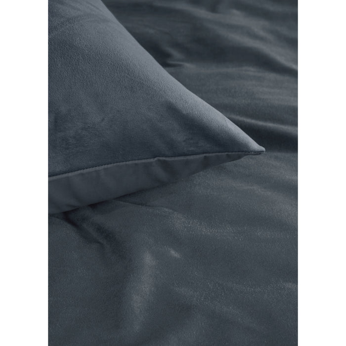 Ambiante Velvety Dekbedovertrek 140 x 200/220 cm - Blauw