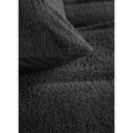 Ambiante Plush Dekbedovertrek 200 x 200/220 cm - Antraciet