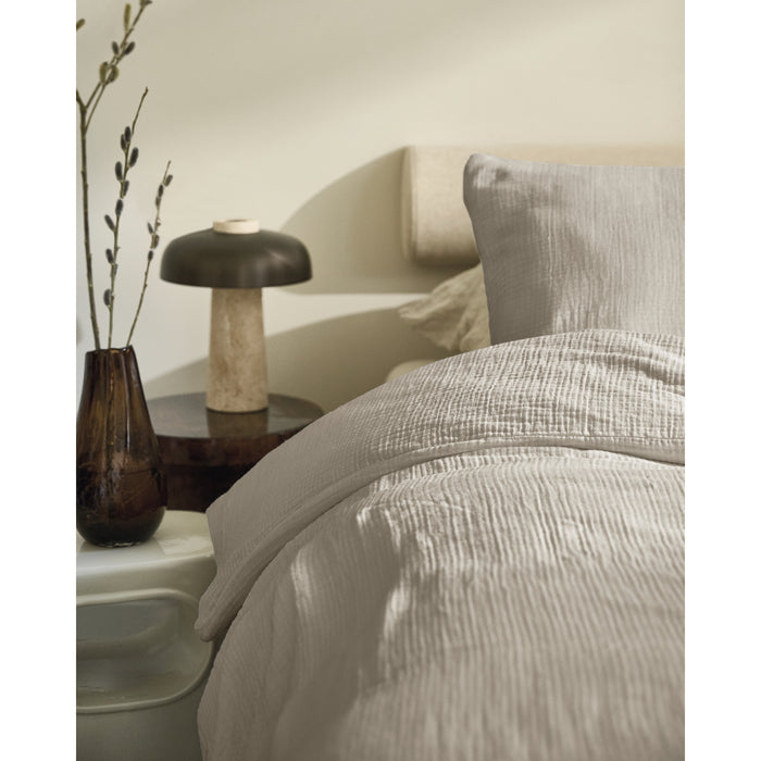 vtwonen Gentle Embrace Dekbedovertrek 240 x 200/220 cm - Zand