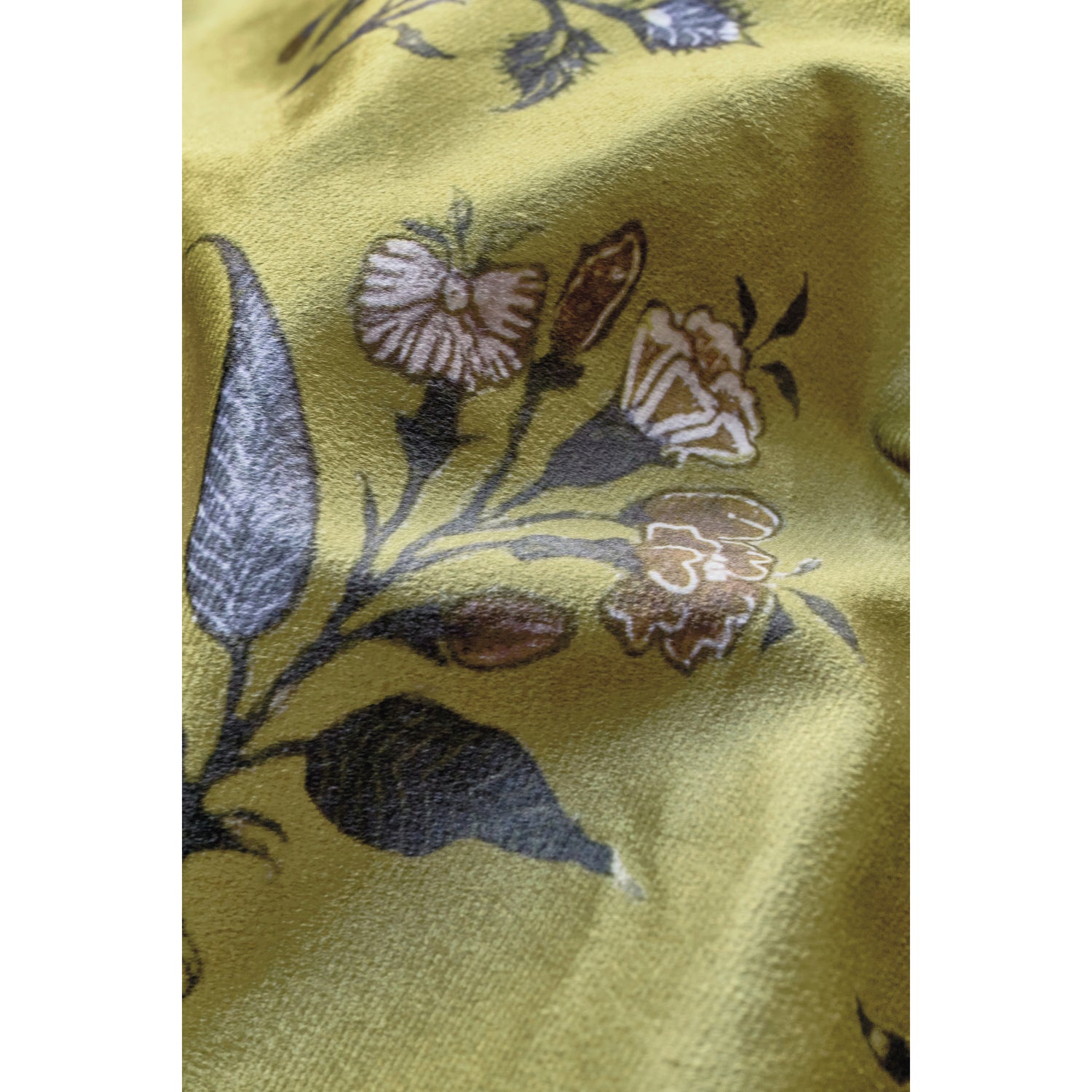 At Home by BeddingHouse Bygone Dekbedovertrek 200 x 200/220 cm - Olive Green