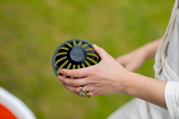 Capi Europe - Drainagekapje antraciet - Antraciet - 12x6