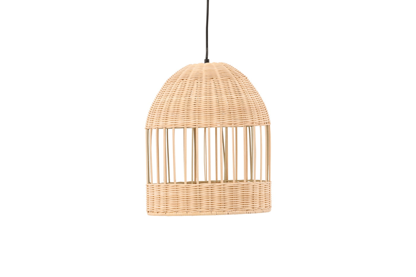 Fjôrd - Plafondlamp Naturel Rotan - 30x30x35cm - Alsbäck