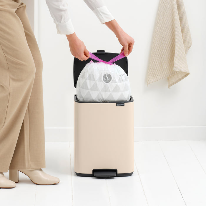 Brabantia Bo Pedaalemmer 12 L - Soft Beige