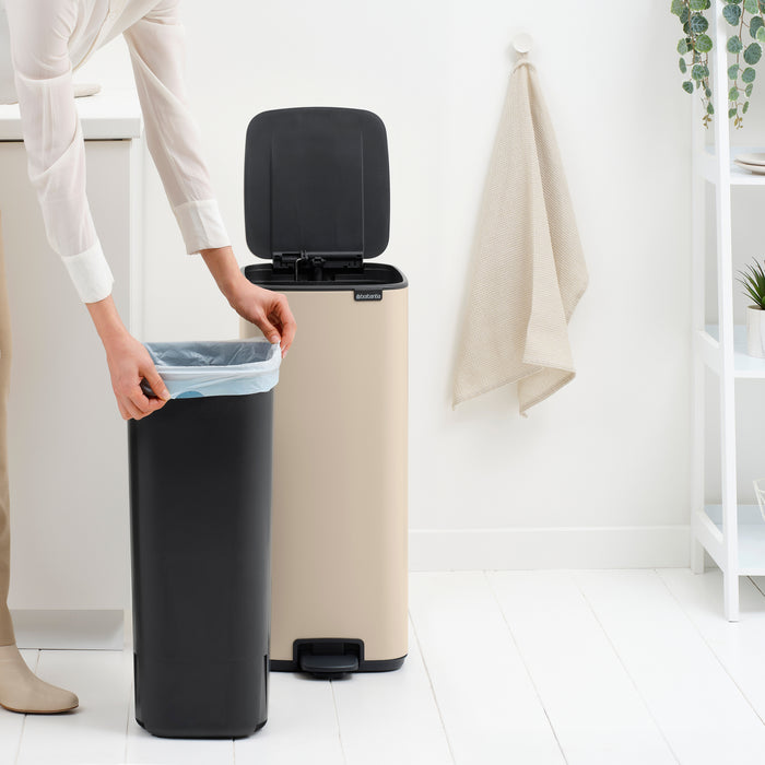 Brabantia Bo Pedaalemmer 30 L - Soft Beige