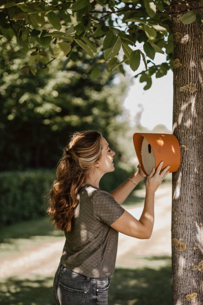 Capi Europe - Vogelhuisje rond - 23x19x24 - Antraciet