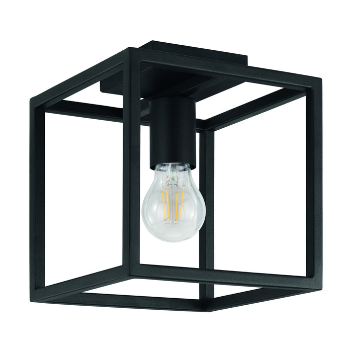 EGLO Eldrick Plafondlamp - E27 - 20 cm - Zwart