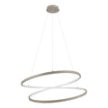 EGLO Ruotale Hanglamp - LED - Ø 70 cm - Zandkleur|Beige|Wit