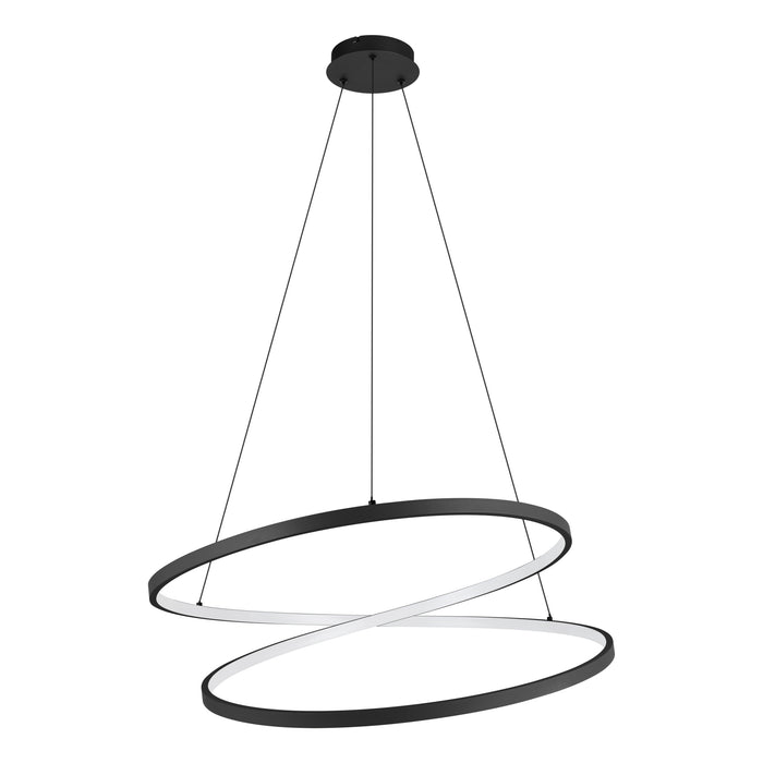 EGLO Ruotale Hanglamp - LED - Ø 70 cm - Zwart