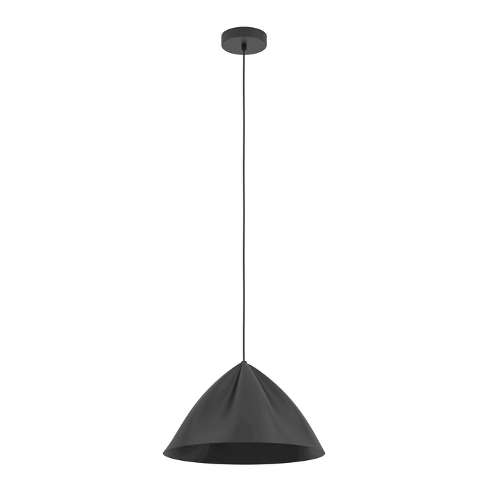 EGLO Podere Hanglamp - E27 - Ø 42,5 cm - Zwart - Staal