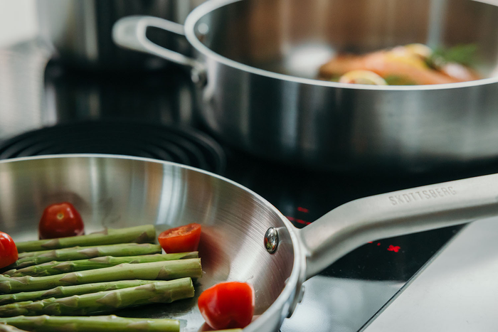 Skottsberg - Stainless Steel - Koekenpan - Ovenbestendig -28 cm