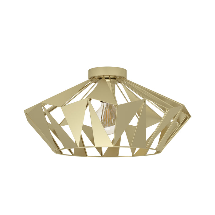 EGLO Carlton Plafondlamp - E27 - Ø 47 cm - Goud - Staal