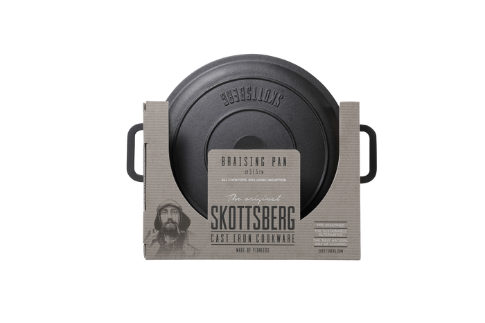 Skottsberg - Cast Iron - Hapjespan - Gietijzer - Inductie -31,5 cm