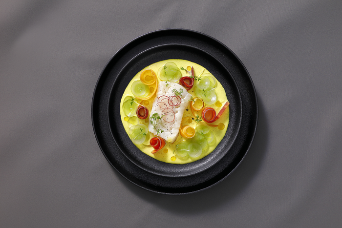 Maastricht Porselein - Universe - Bord diep - 2 stuks - 21 cm - Zwart