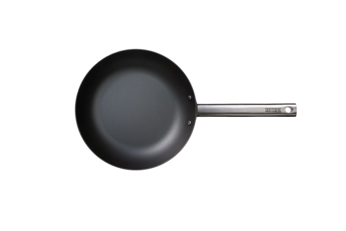 Skottsberg - Carbon Steel - Wokpan - Plaatstaal -24 cm