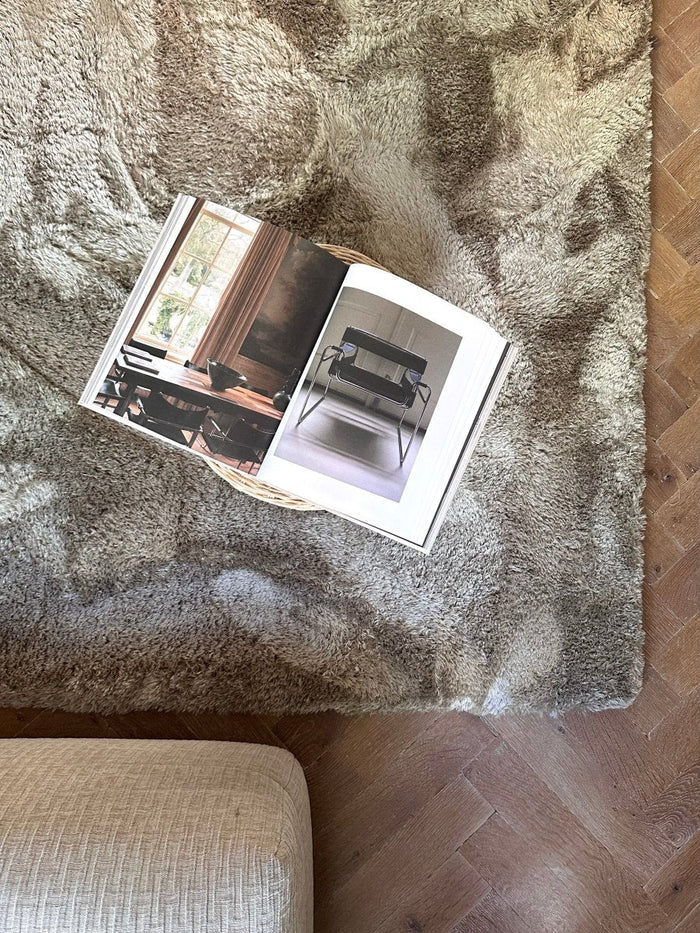 Hoogpolig vloerkleed Odelia stone - Interieur05 - 150 x 80 cm