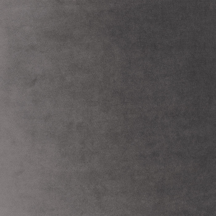 icon Milano XL Poef - Velours - Houtskool