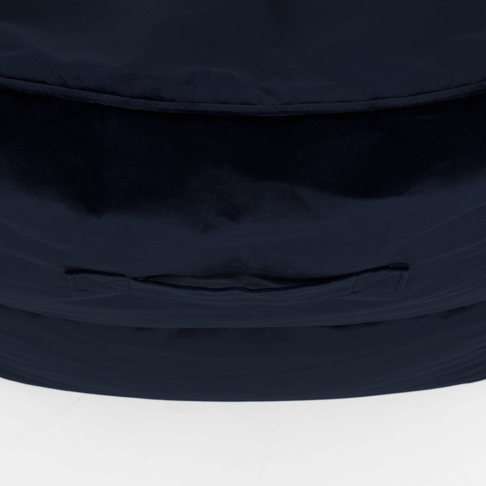 icon Natalia Zitzak Fauteuil - Velours - Marineblauw