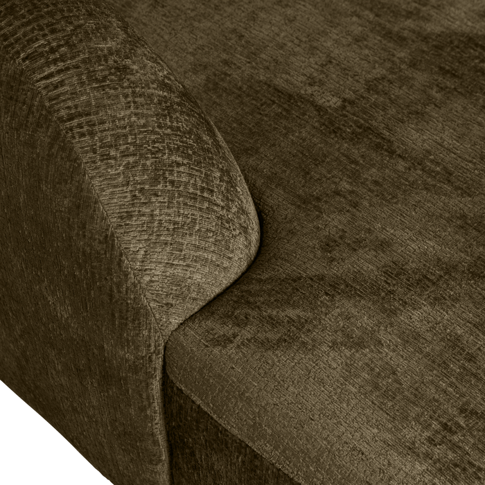 WOOOD Hoekbank Rechts Rodeo - Velvet - Wheatfield - 85x266x213