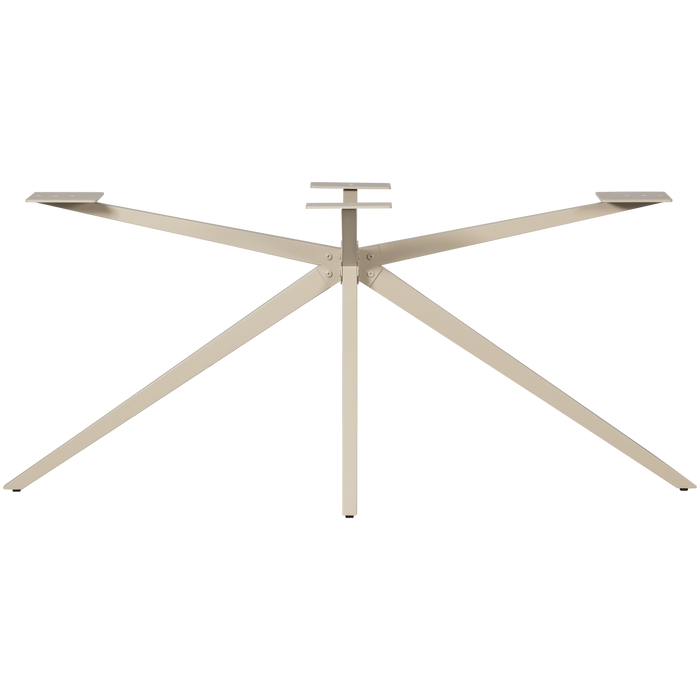 WOOOD Holland Kruispoot Xl - Metaal - Dakargrau - 72x170x80
