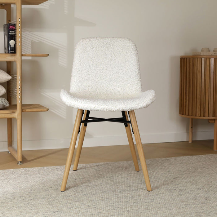 Nolon Nena-Fé Eetkamerstoel Teddy - Stof - Houten Poten